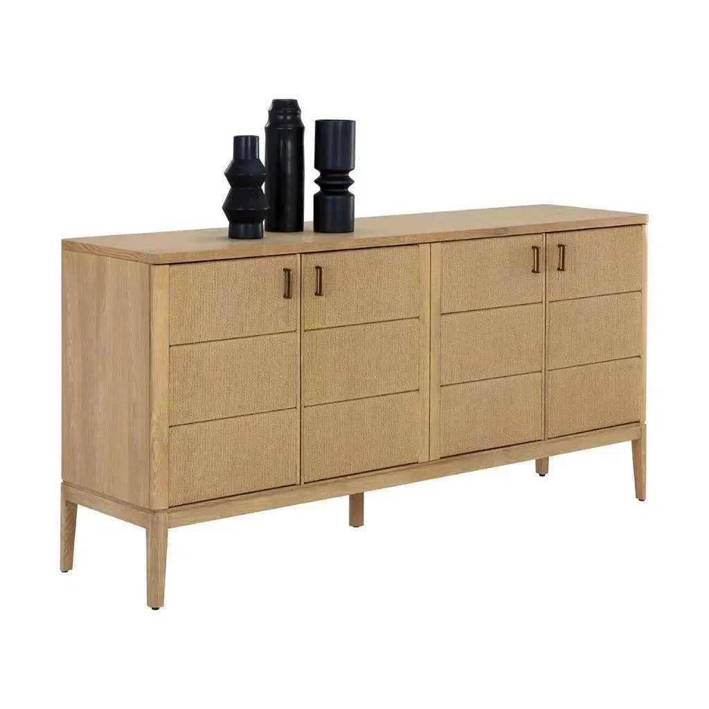 Etienne Linear Designed Wooden Sideboard - LOOMLAN - SUNPAN - Sideboards