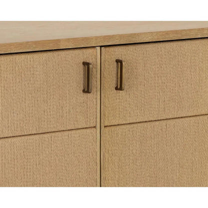 Etienne Linear Designed Wooden Sideboard - LOOMLAN - SUNPAN - Sideboards