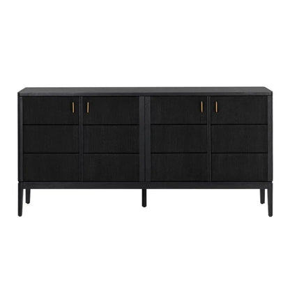 Etienne Linear Designed Wooden Sideboard - LOOMLAN - SUNPAN - Sideboards