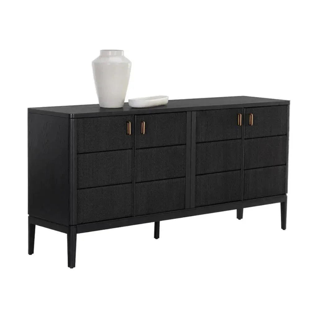 Etienne Linear Designed Wooden Sideboard - LOOMLAN - SUNPAN - Sideboards