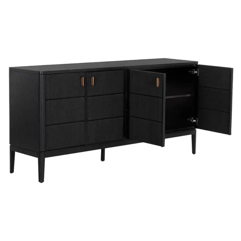 Etienne Linear Designed Wooden Sideboard - LOOMLAN - SUNPAN - Sideboards