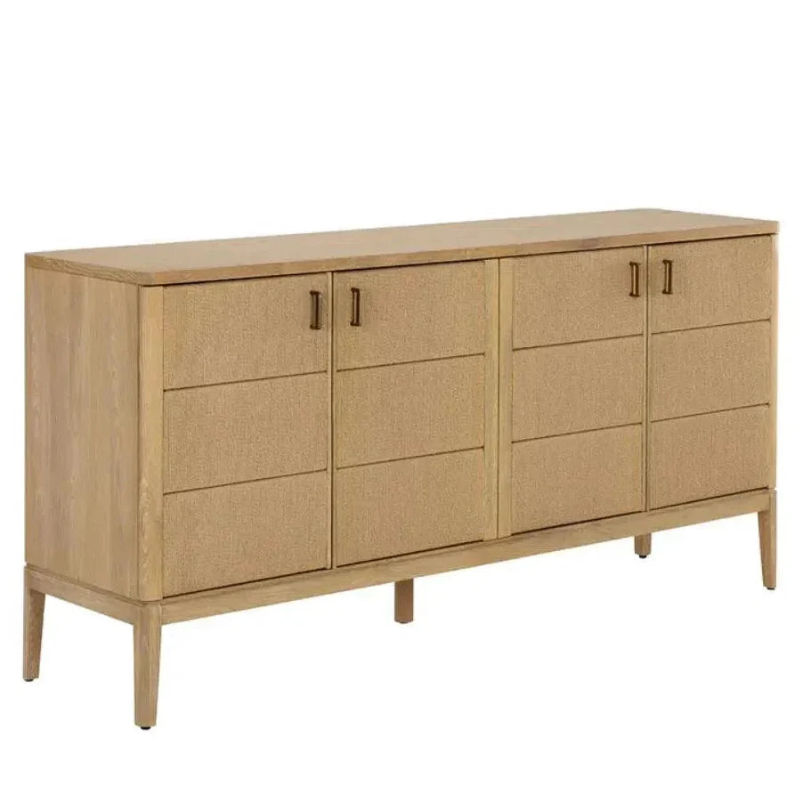 Etienne Linear Designed Wooden Sideboard - LOOMLAN - SUNPAN - Sideboards