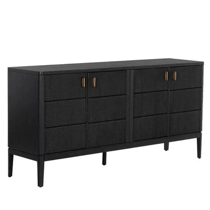 Etienne Linear Designed Wooden Sideboard - LOOMLAN - SUNPAN - Sideboards