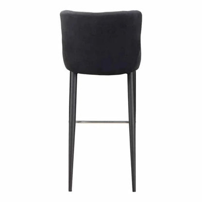 Etta Barstool Dark Grey Contemporary - LOOMLAN - Moe's Home - Bar Stools