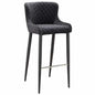 Etta Barstool Dark Grey Contemporary - LOOMLAN - Moe's Home - Bar Stools