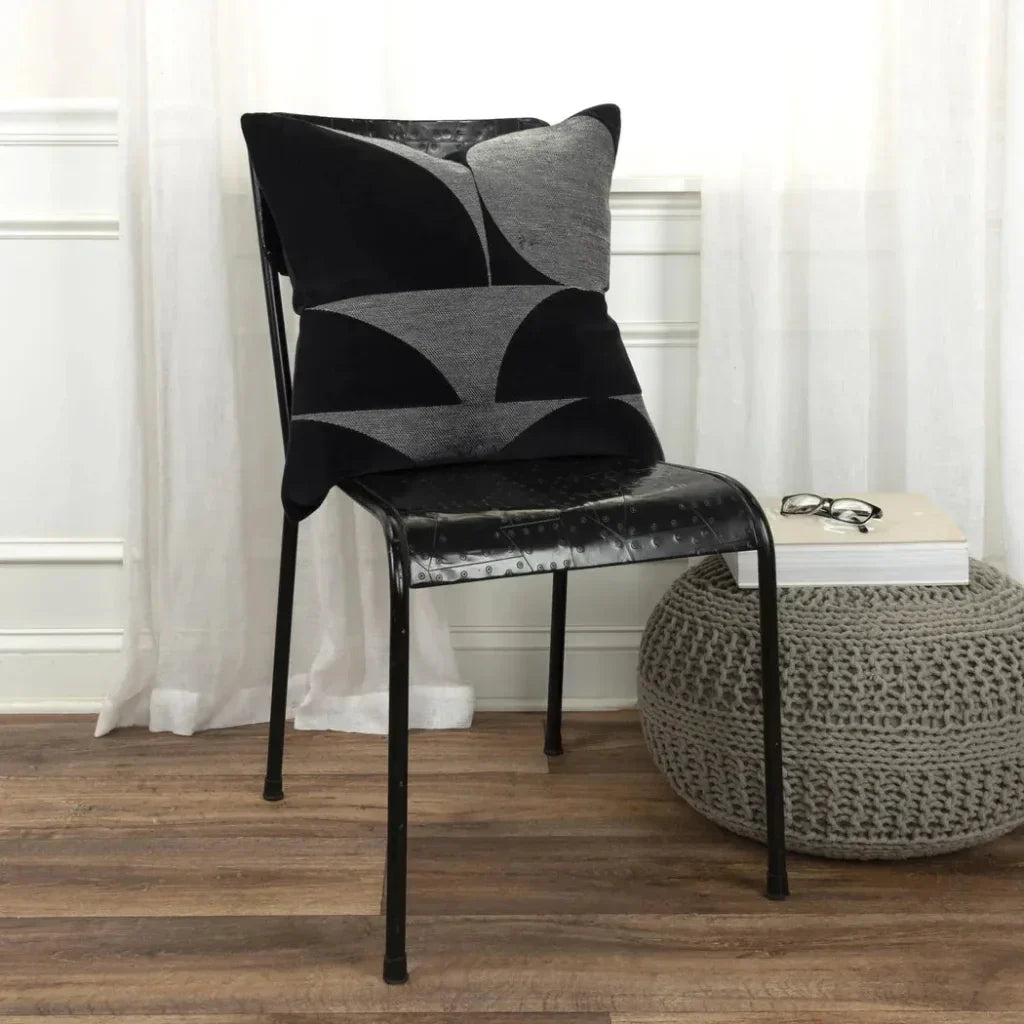 Etta Tonal Throw Pillow Covers Down Insert - LOOMLAN - LOOMLAN - Throw Pillows