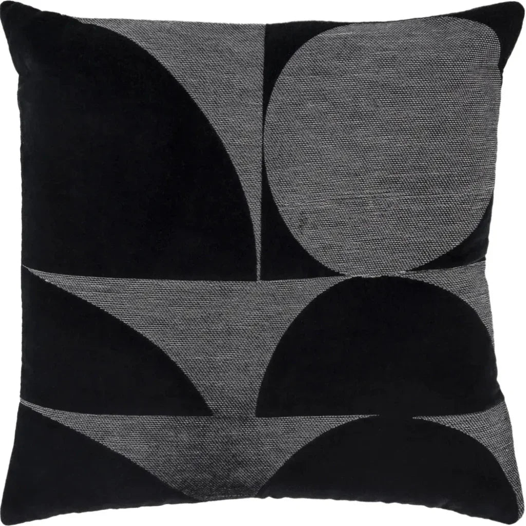 Etta Tonal Throw Pillow Covers Down Insert - LOOMLAN - LOOMLAN - Throw Pillows
