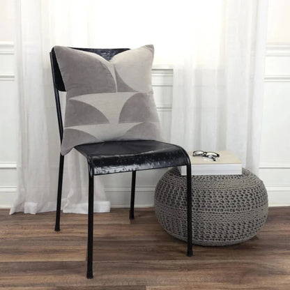 Etta Tonal Throw Pillow Covers Down Insert - LOOMLAN - LOOMLAN - Throw Pillows