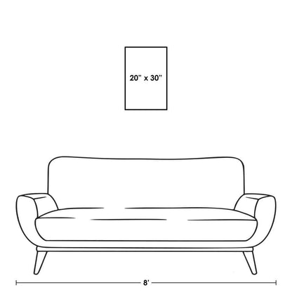 Eucalyptus Hand Crafted Canvas Art