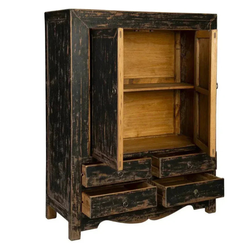 Eugene Elegant Designed Wooden Armoire - LOOMLAN - Furniture Classics - Bookcases