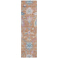 Eugene Orange Washable Indoor - Outdoor Rug - LOOMLAN - LOOMLAN Rugs - Outdoor Rugs
