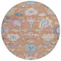 Eugene Orange Washable Indoor - Outdoor Rug - LOOMLAN - LOOMLAN Rugs - Outdoor Rugs