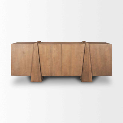 Eula Four Doors Wood Sideboard