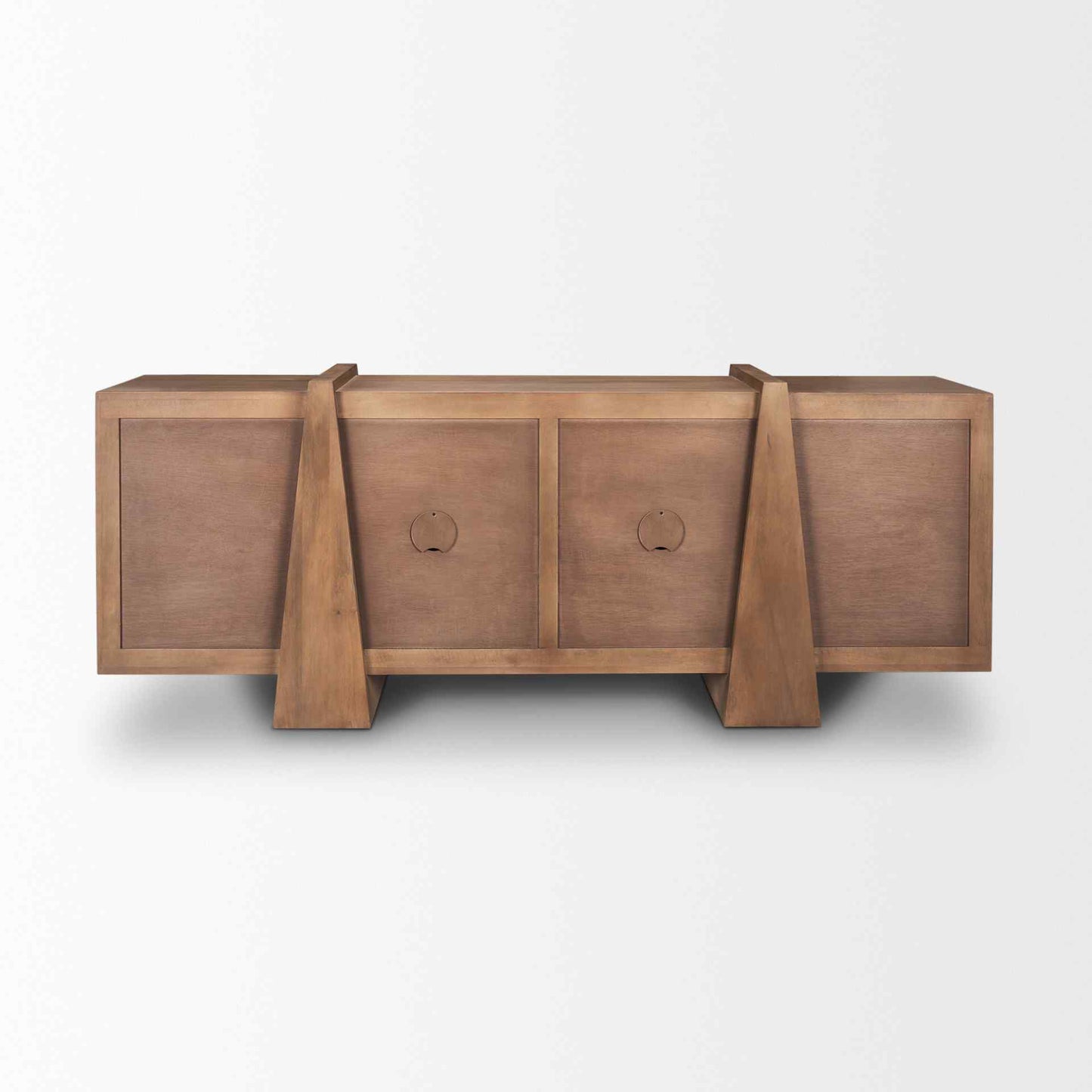 Eula Four Doors Wood Sideboard