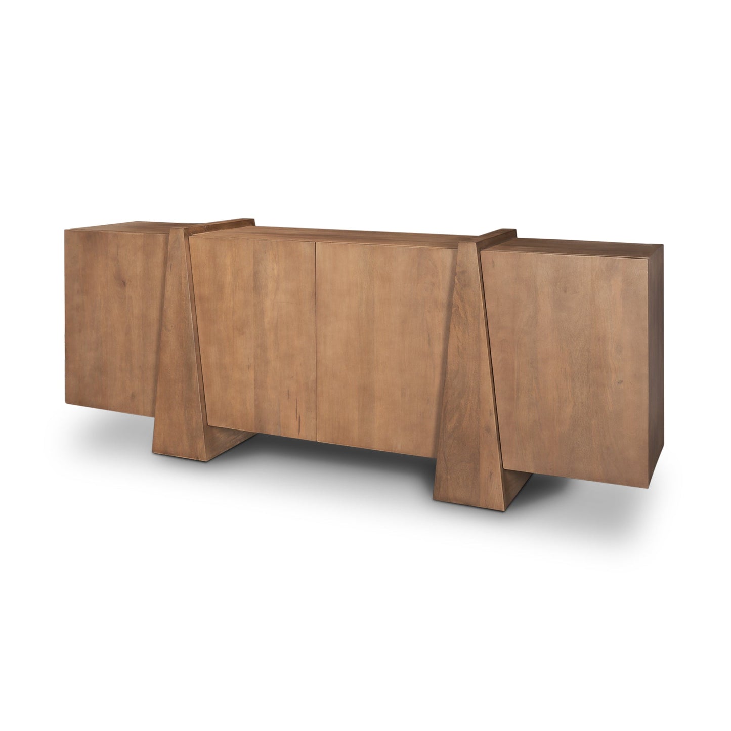 Eula Four Doors Wood Sideboard