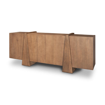 Eula Four Doors Wood Sideboard