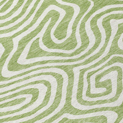 Evalora Aloe Washable Indoor-Outdoor Rug-Outdoor Rugs-LOOMLAN Rugs-LOOMLAN