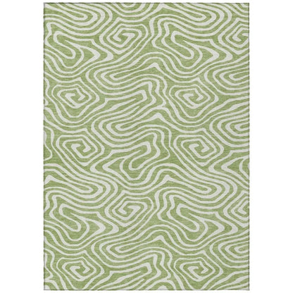 Evalora Aloe Washable Indoor-Outdoor Rug-Outdoor Rugs-LOOMLAN Rugs-2'6" x 3'10"-LOOMLAN
