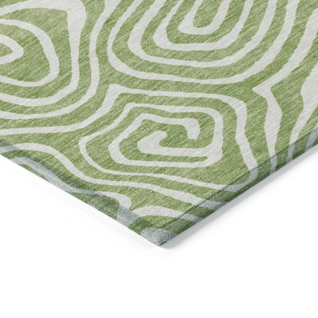 Evalora Aloe Washable Indoor-Outdoor Rug-Outdoor Rugs-LOOMLAN Rugs-LOOMLAN