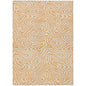 Evalora Orange Washable Indoor-Outdoor Rug-Outdoor Rugs-LOOMLAN Rugs-2'6" x 3'10"-LOOMLAN