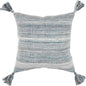 Evan Boho Outdoor Throw Pillow-Outdoor Pillows-LOOMLAN-Teal-LOOMLAN