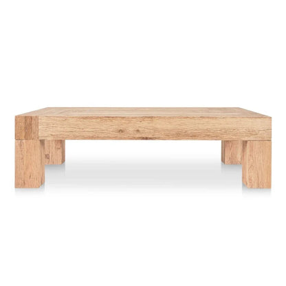 Evander Natural Rectangular Oak Coffee Table - LOOMLAN - Moe's Home - Coffee Tables