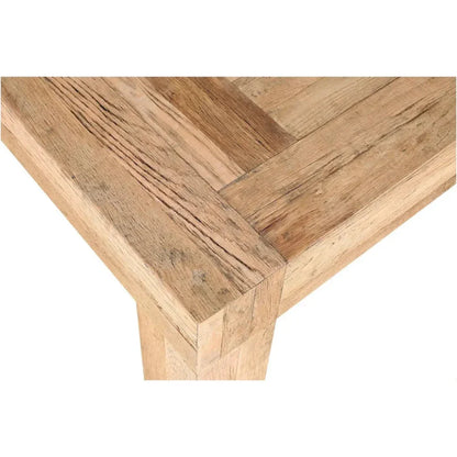 Evander Rusti Reclaimed Wood Coffee Table Square - LOOMLAN - Moe's Home - Coffee Tables