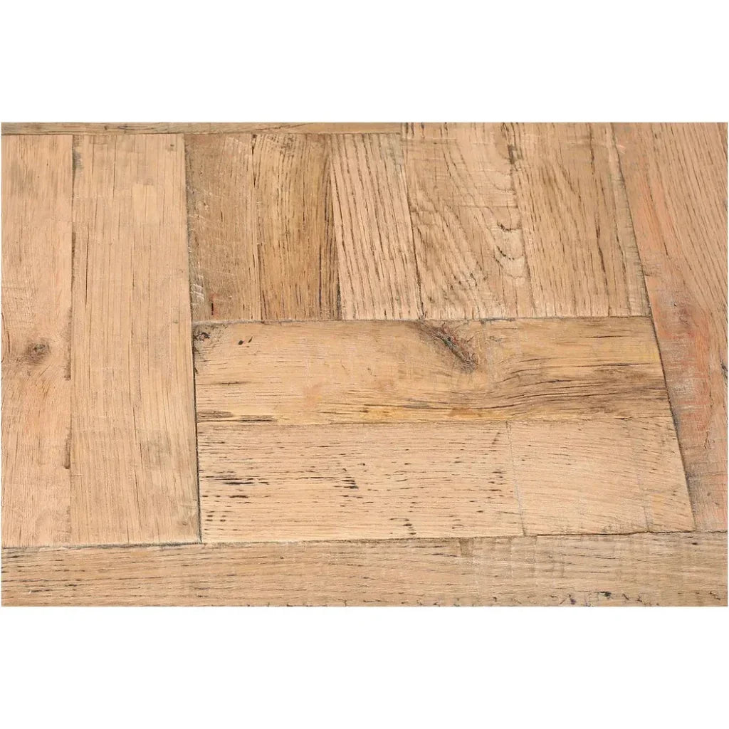 Evander Rusti Reclaimed Wood Coffee Table Square - LOOMLAN - Moe's Home - Coffee Tables