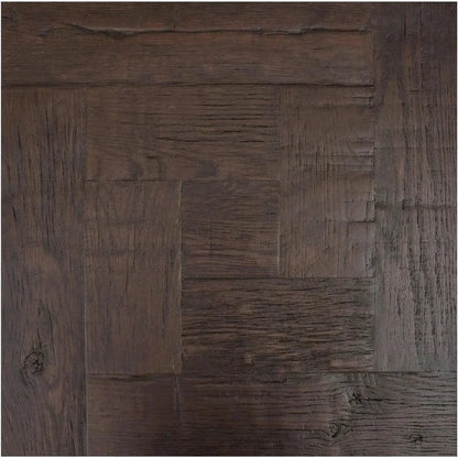 Evander Wood Brown Square Side Table - LOOMLAN - Moe's Home - Side Tables