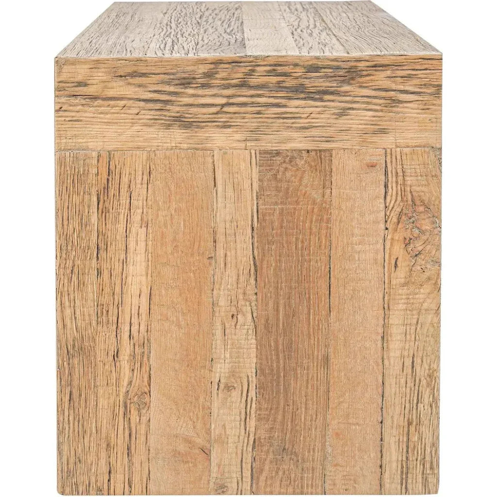 Evander Wood Side Table - LOOMLAN - Moe's Home - Side Tables