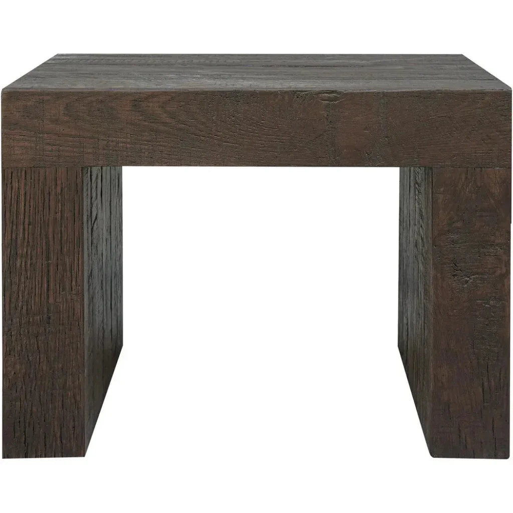 Evander Wood Side Table - LOOMLAN - Moe's Home - Side Tables