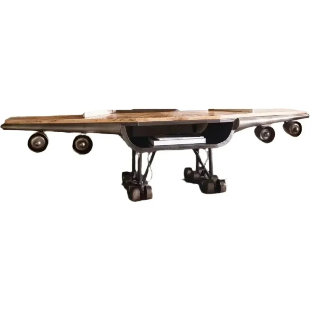 Dash Plasma Wooden Rectangular Console Table - LOOMLAN - LOOMLAN - Console Tables