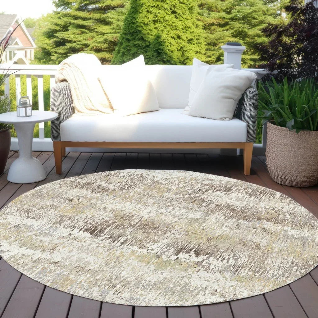 Evandra Ivory Washable Indoor - Outdoor Rug - LOOMLAN - LOOMLAN Rugs - Outdoor Rugs