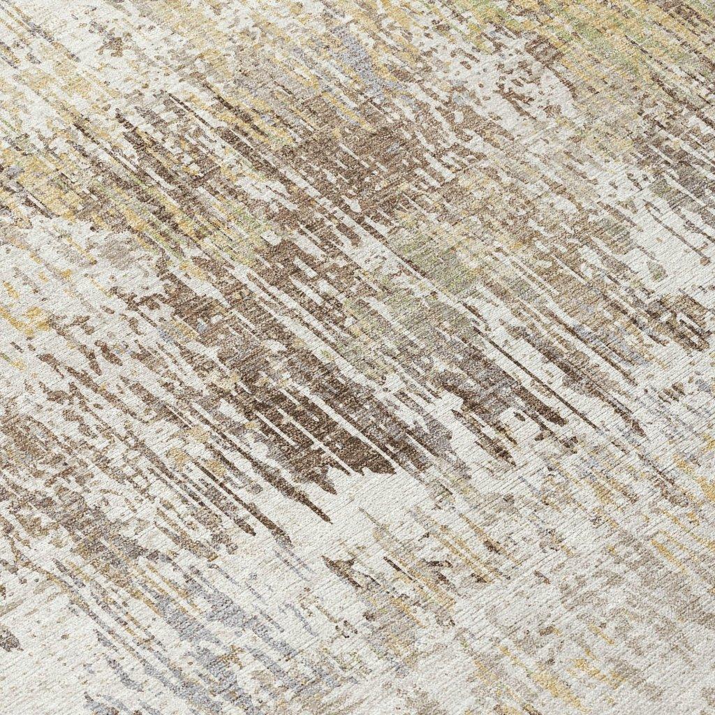 Evandra Ivory Washable Indoor - Outdoor Rug - LOOMLAN - LOOMLAN Rugs - Outdoor Rugs