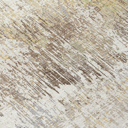 Evandra Ivory Washable Indoor - Outdoor Rug - LOOMLAN - LOOMLAN Rugs - Outdoor Rugs