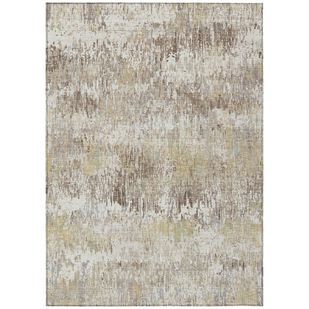 Evandra Ivory Washable Indoor - Outdoor Rug - LOOMLAN - LOOMLAN Rugs - Outdoor Rugs
