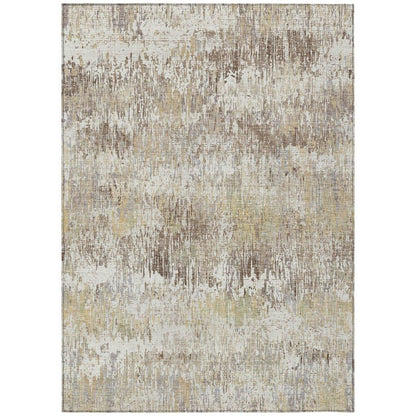 Evandra Ivory Washable Indoor - Outdoor Rug - LOOMLAN - LOOMLAN Rugs - Outdoor Rugs