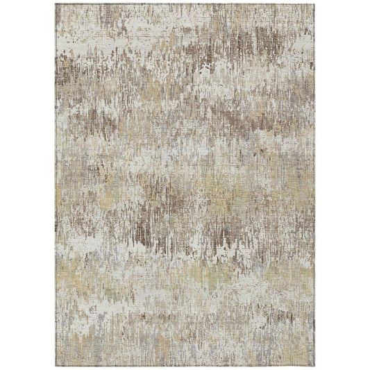 Evandra Ivory Washable Indoor - Outdoor Rug - LOOMLAN - LOOMLAN Rugs - Outdoor Rugs