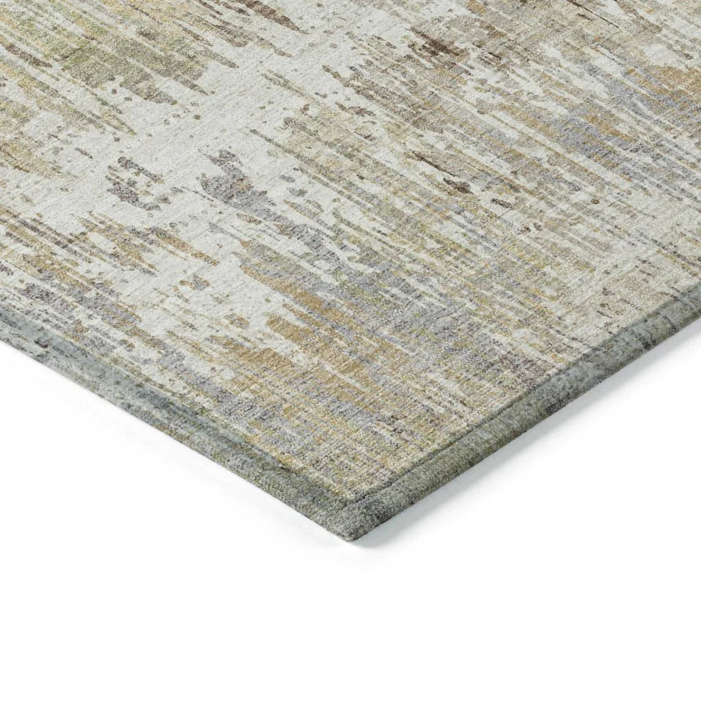 Evandra Ivory Washable Indoor - Outdoor Rug - LOOMLAN - LOOMLAN Rugs - Outdoor Rugs