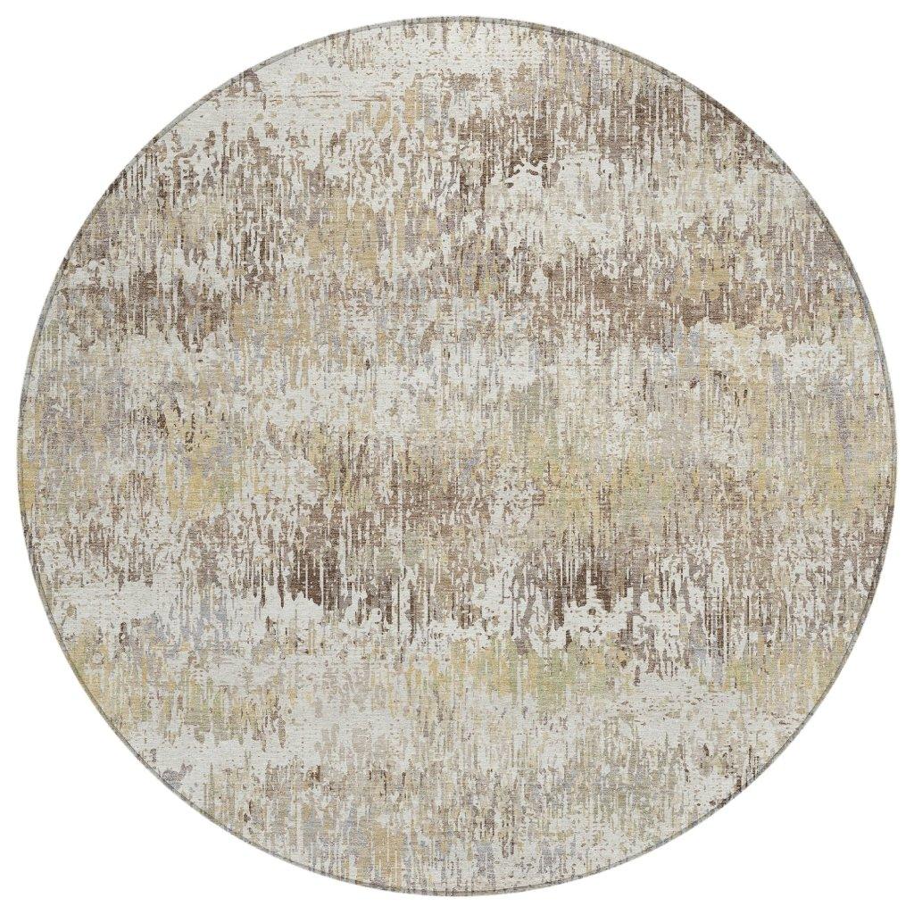 Evandra Ivory Washable Indoor - Outdoor Rug - LOOMLAN - LOOMLAN Rugs - Outdoor Rugs