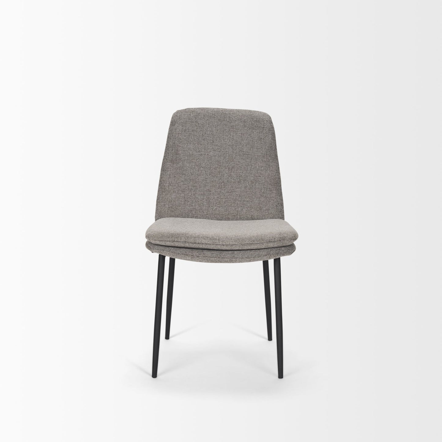 Eve Boucle Fabric Armless Dining Chair (Set of 2)