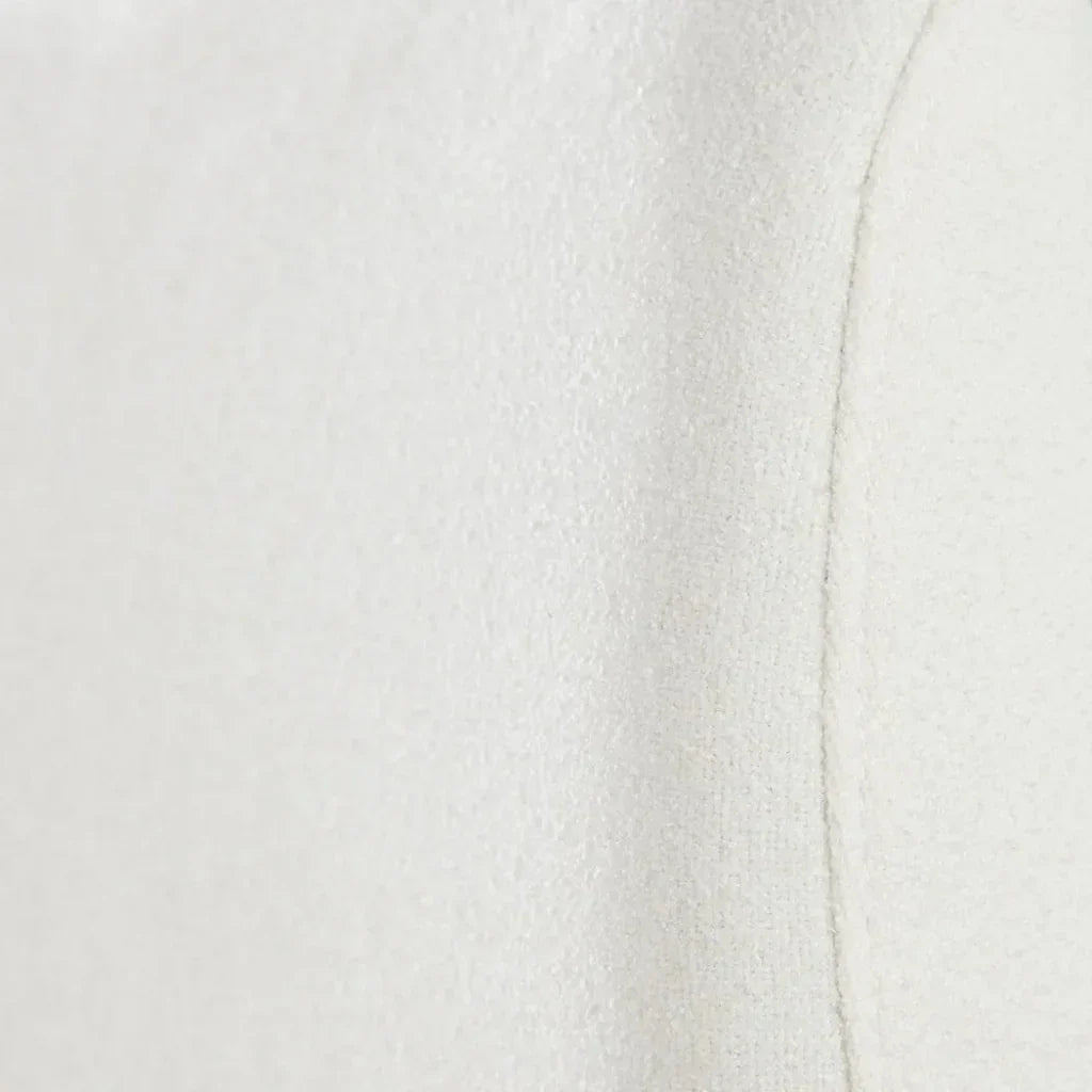 Eve Elite Fabric Ivory Bed Frame - LOOMLAN - Diamond Sofa - Beds