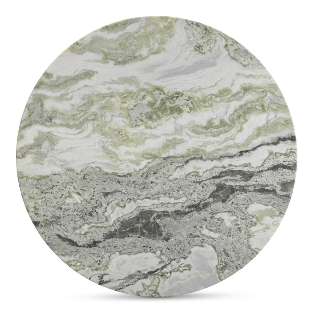 Evelyn Green Onyx Marble Dining Table-Dining Tables-Moe's Home-LOOMLAN