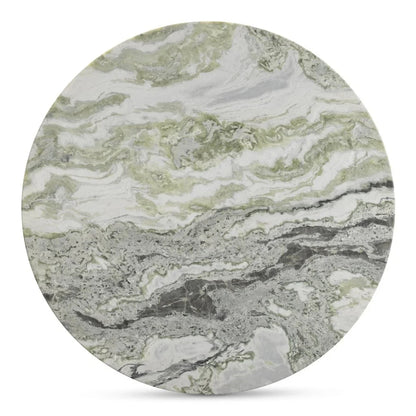 Evelyn Green Onyx Marble Dining Table-Dining Tables-Moe's Home-LOOMLAN