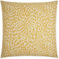 Everly Abstract Yellow Large Throw Pillow Insert - LOOMLAN - D.V. Kap - Throw Pillows