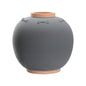 Everly Grey Terracotta Finish Vase - LOOMLAN - Wildwood - Vases & Jars