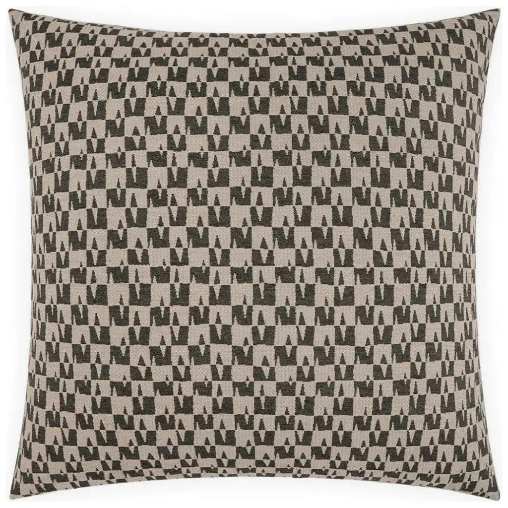Evermore Brown Throw Pillow With Insert - LOOMLAN - D.V. Kap - Throw Pillows
