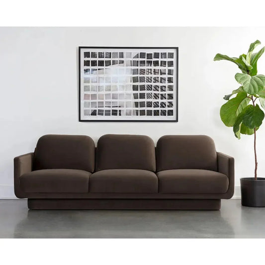 Everton Fabric Classic Sofa - LOOMLAN - SUNPAN - Sofas & Loveseats