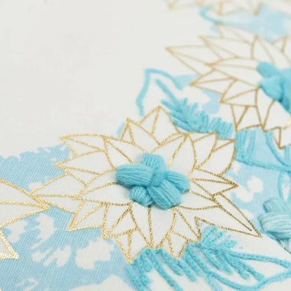 Evie White Aqua Throw Pillow Down Insert - LOOMLAN - LOOMLAN - Throw Pillows