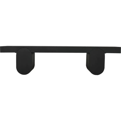 Evora Coffee Table, Black Metal - LOOMLAN - Noir - Coffee Tables